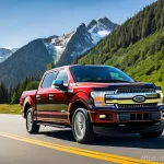포드 F 150 하이브리드 연비 테스트 - **A Majestic Highway Journey with the F-150 PowerBoost Hybrid**
A wide-angle shot of a powerful ...